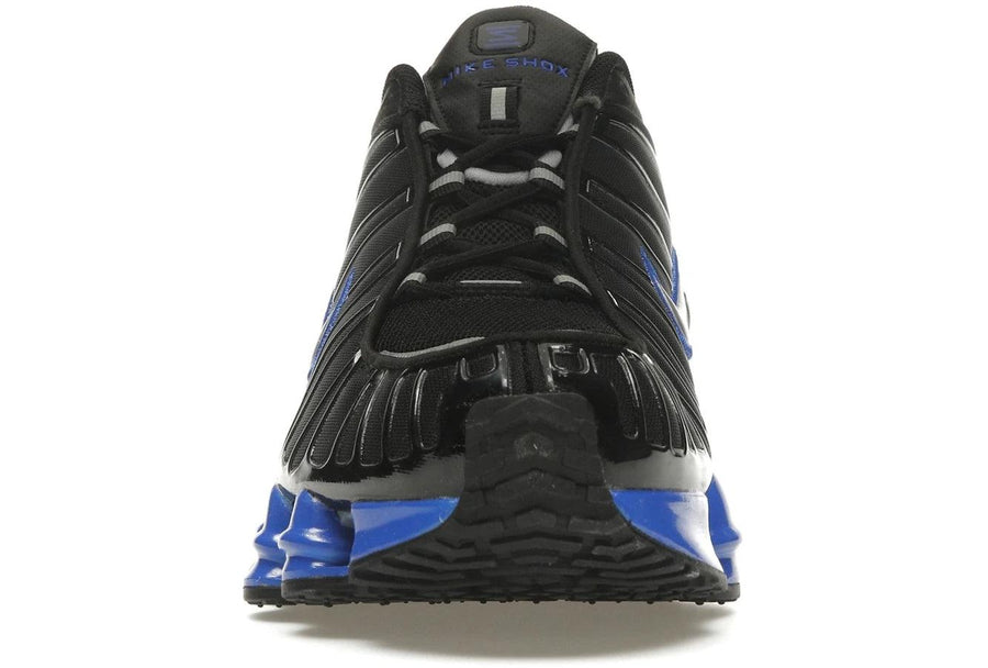Nike Shox TL Black Racer Blue Metallic Silver — 36