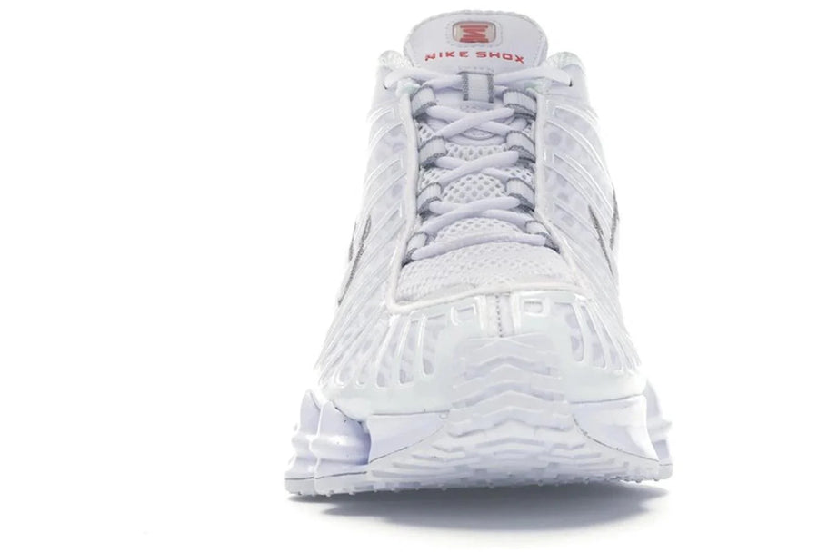 Nike Shox TL White Metallic Silver — 36