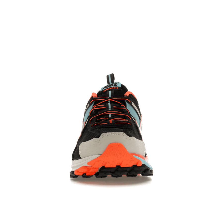 Nike Zoom Vomero 5 Blue Glaze Total Orange — 36