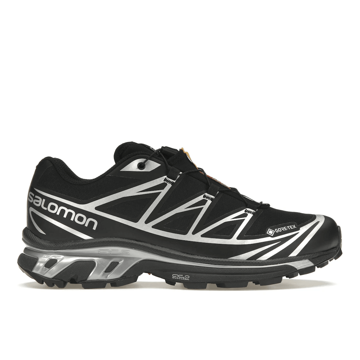 Salomon XT-6 Gore-Tex Black Silver — 36