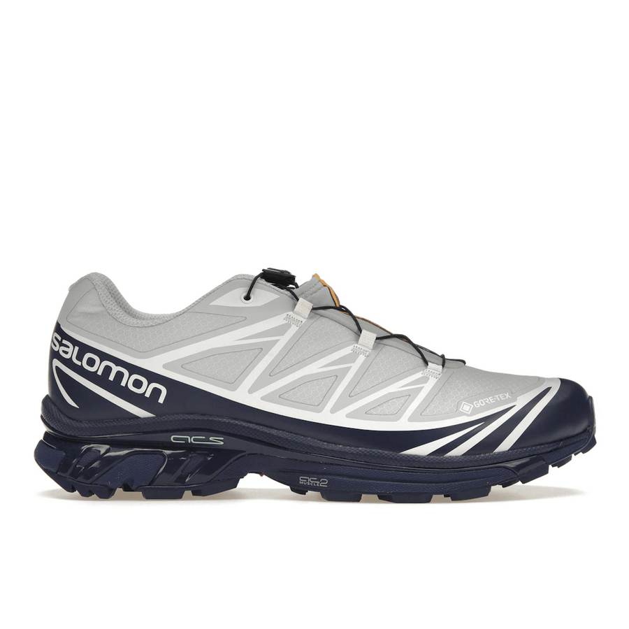 Salomon XT-6 Gore-Tex Blue Print Heather White — 36