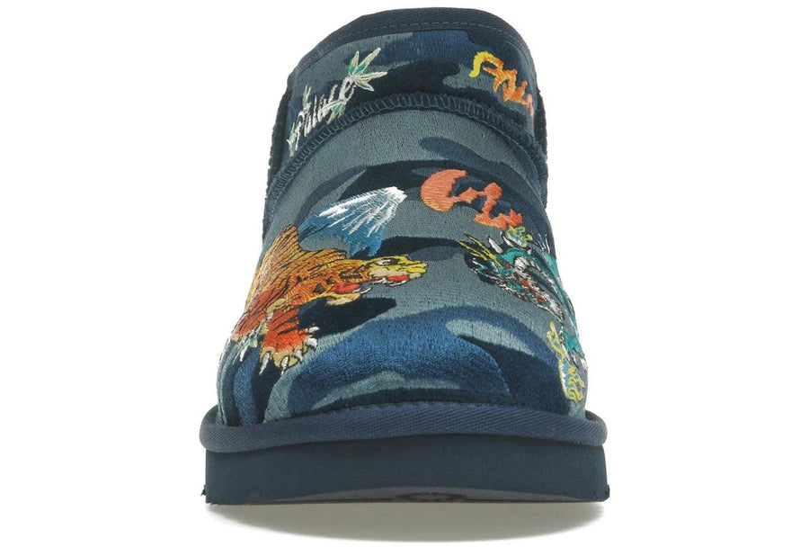 UGG Classic Ultra Mini Boot Palace Navy Camo — 36
