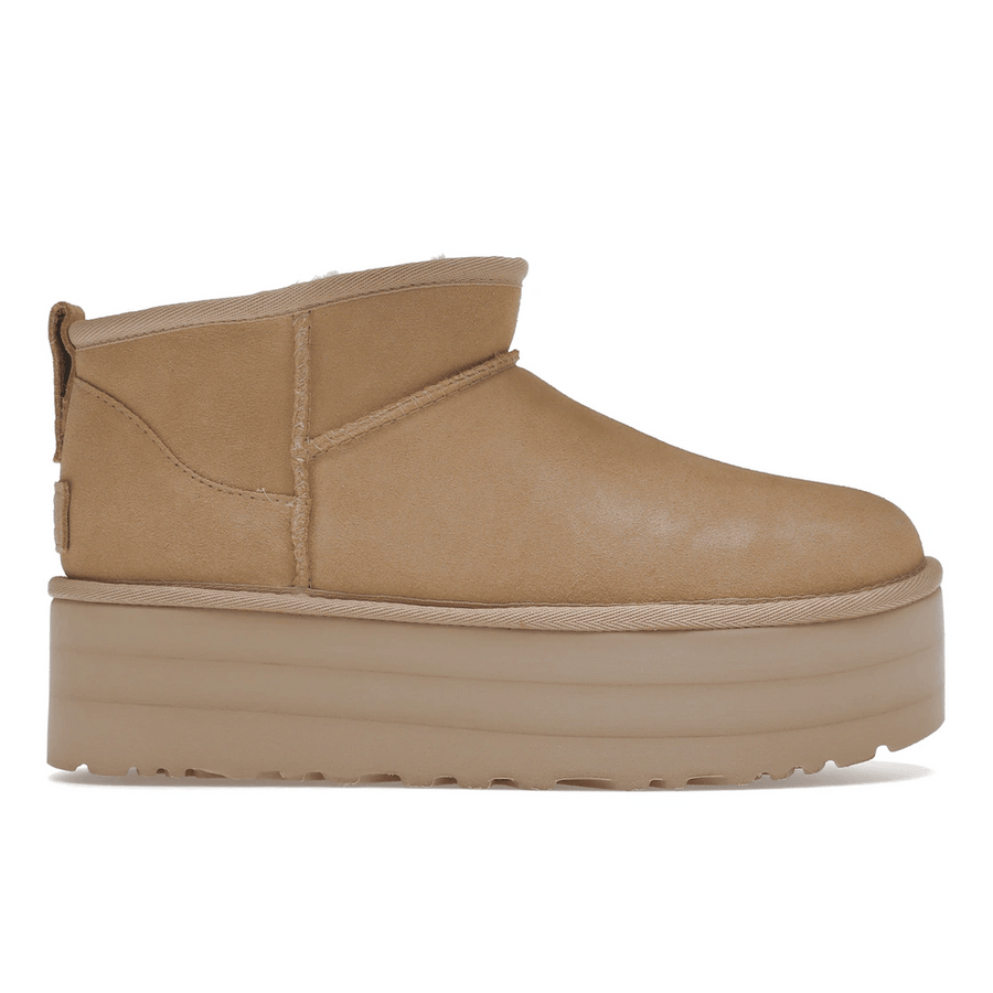 UGG Classic Ultra Mini Platform Boot Driftwood — 36