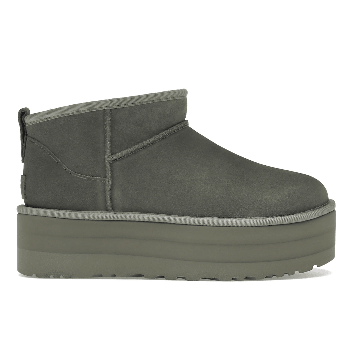 UGG Classic Ultra Mini Platform Boot Moss Green — 36