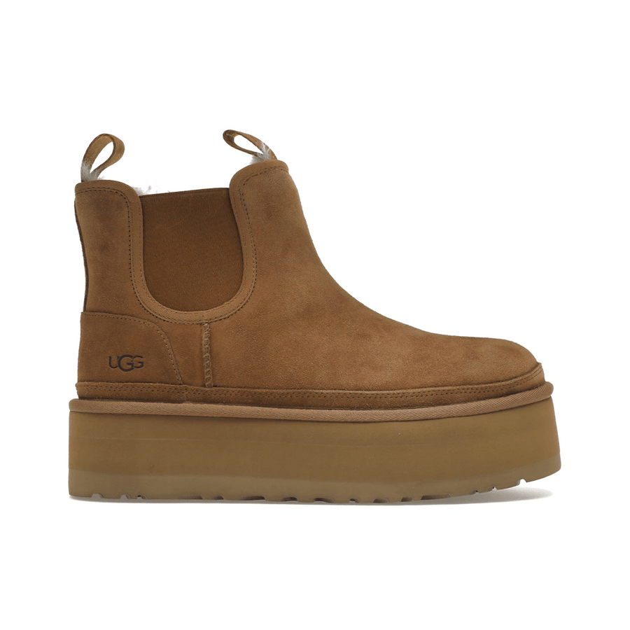 UGG Neumel Platform Chelsea Boot Chestnut — 36
