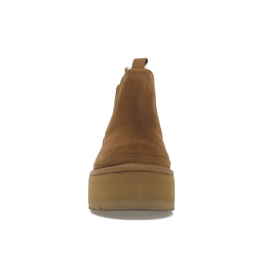 UGG Neumel Platform Chelsea Boot Chestnut — 36