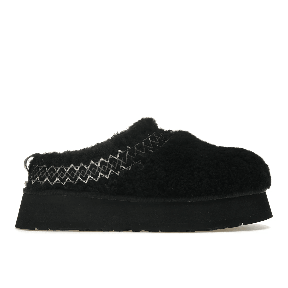 UGG Tazz Slipper Heritage Braid Black — 36