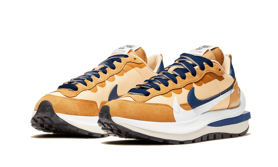 Vaporwaffle X Sacai Tan Navy — 36